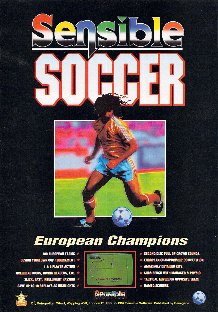 Sensible Soccer · 1992