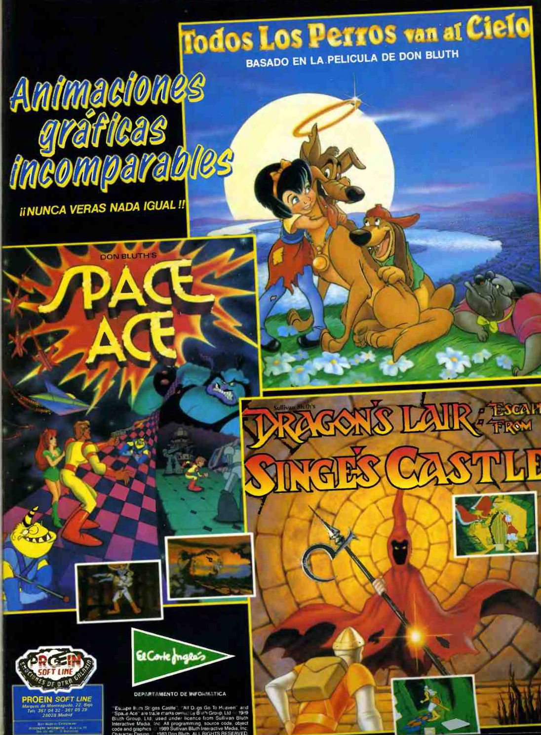 Space Ace / Dragon's Lair - Escape from Singe's Castle