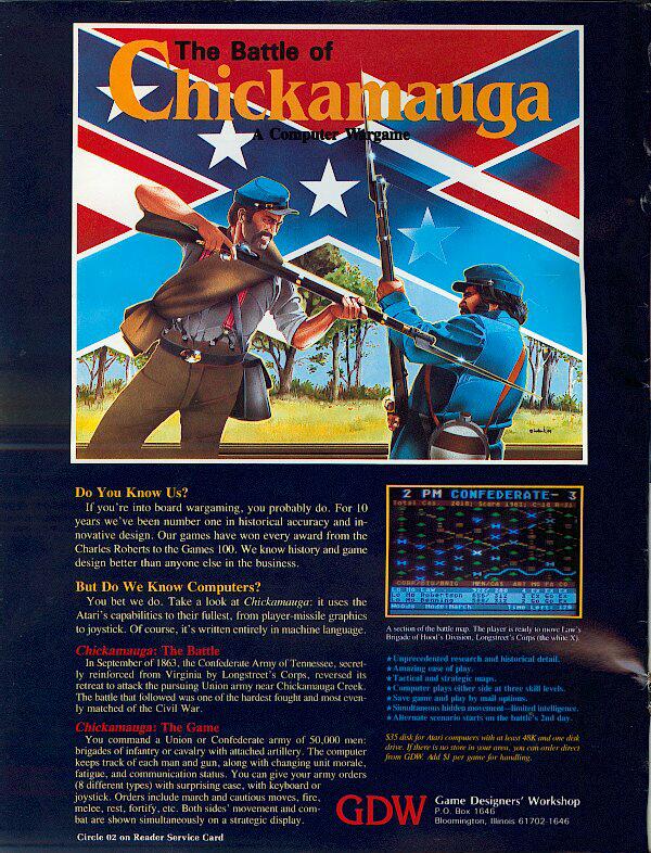 Battle of Chickamauga (The) · 1984