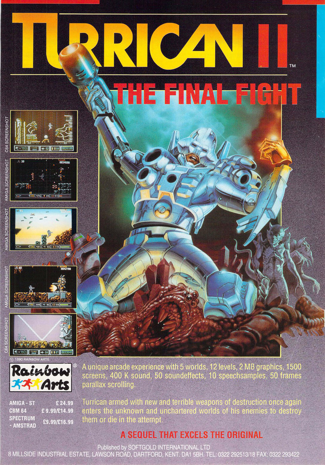 Turrican II - The Final Fight · 1991