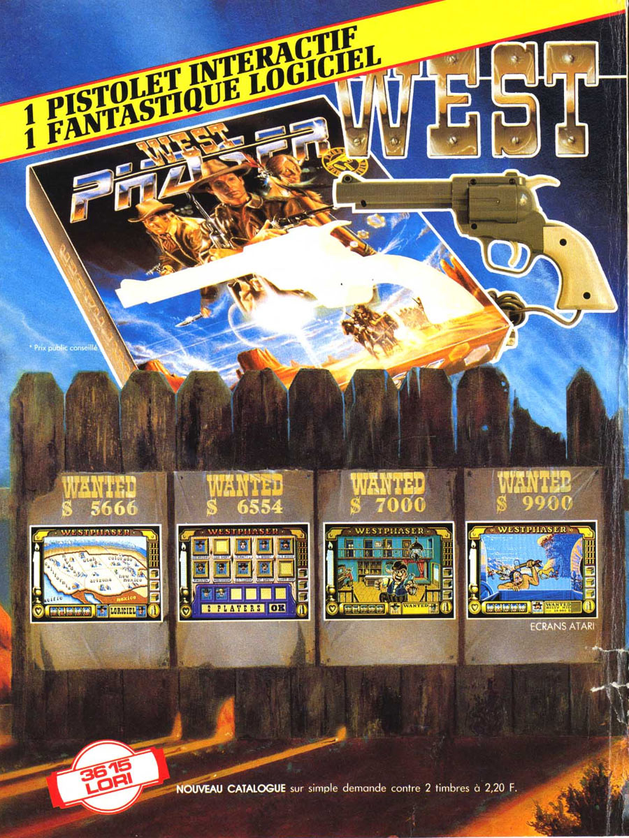 West Phaser · page 1/2 · 1989