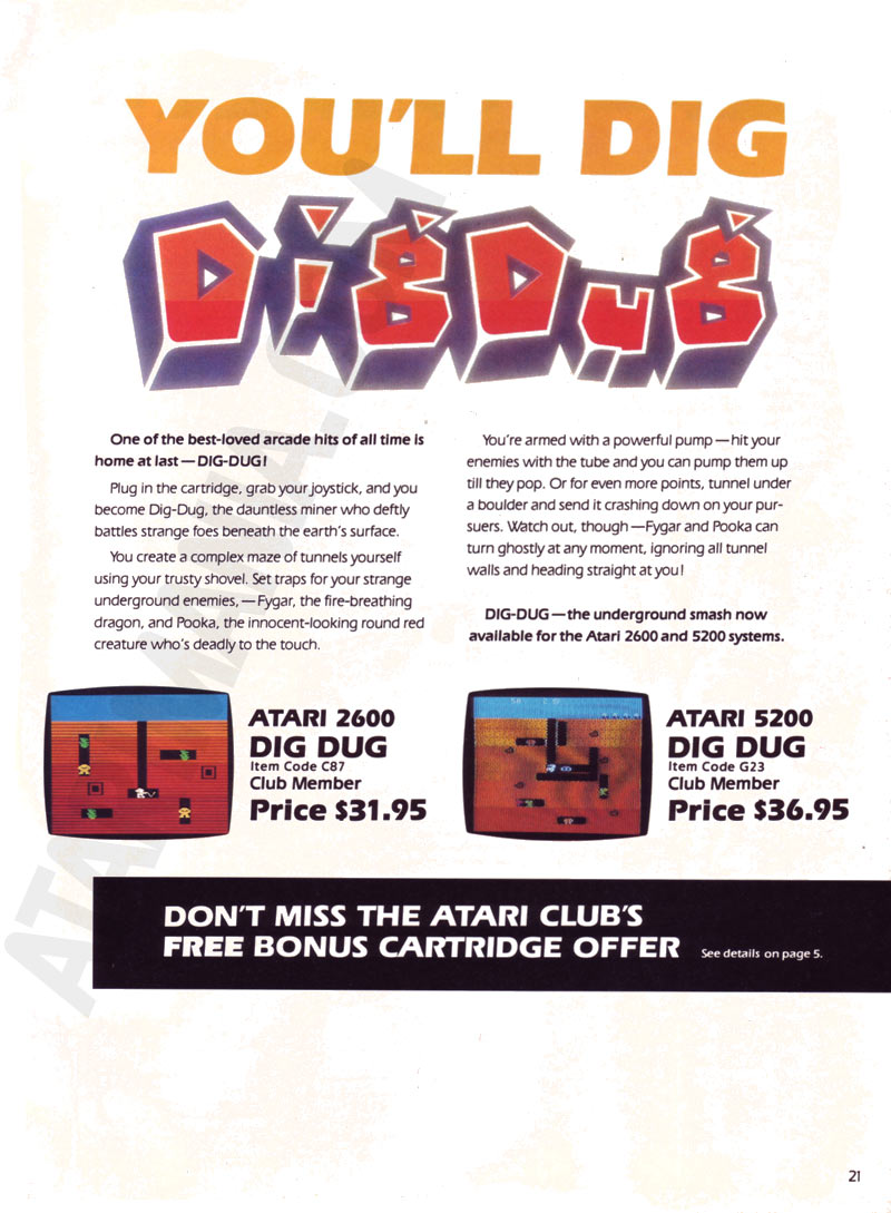 Dig Dug · page 1/2 · 1983