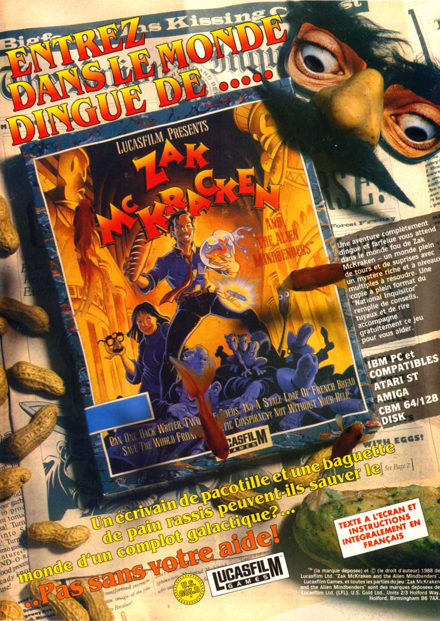Zak MacKracken and the Alien Mindbenders · 1989