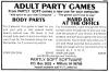 Adult Party Games from Partly Soft
