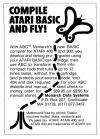 ABC - A BASIC Compiler Atari ad