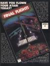 Final Flight! Atari ad