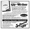 Introducing City Writer the word processing