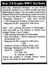 Destroyer Warship Atari ad