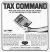 Tax Command Atari ad