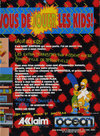 Simpsons - Bart vs the Space Mutants (The) Atari ad