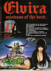 Elvira - Mistress of the Dark Atari ad