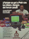 Pelé's Soccer Atari ad