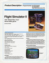 Flight Simulator II Atari ad