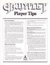Gauntlet - Player Tips