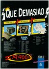 Atari 520STfm Power Pack Atari ad