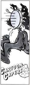 Cartoon Capers Atari ad