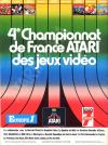Quatrième Championnat de France Atari des Jeux Vidéo.