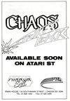 Dungeon Master Expansion Set I - Chaos Strikes Back Atari ad