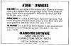 Horse Race Atari ad
