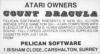 Count Dracula Atari ad