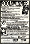 Coursewinner Atari ad