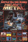 Heavy Metal Atari ad
