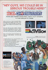 Real Ghostbusters (The) Atari ad