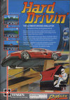 Hard Drivin' Atari ad