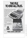Home Filing Manager (The) Atari ad