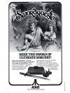 SwordQuest - EarthWorld Atari ad