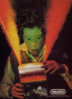 Demon Attack Atari ad