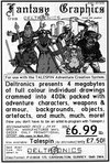 Fantasy Graphics Atari ad