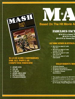 M*A*S*H Atari ad