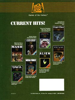 M*A*S*H Atari ad