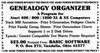 Genealogy Organizer Atari ad