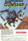 Gunship Atari ad