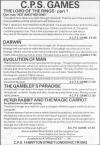 Gambler's Paradise (The) Atari ad