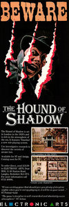 Hound of Shadow (The) Atari ad