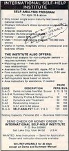 Self-Analysis Program Atari ad