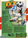 Kick Off II Atari ad
