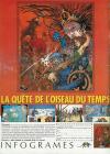 Quête de l'Oiseau du Temps (La) Atari ad