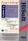 Lattice C Atari ad