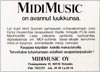 MIDI Music on Avannut Luukkunsa