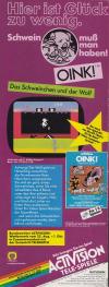 Oink! - Das Schweinchen und der Wolf Atari ad