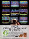 Frogger Atari ad