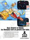 Obélix Atari ad