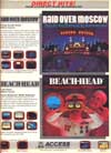 Beach Head Atari ad