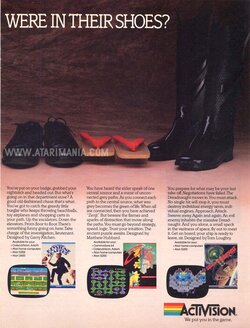 Keystone Kapers Atari ad