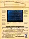 AtariWriter Atari ad