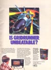 Gridrunner Atari ad